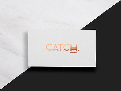 Catch branding design logo modular design print typography