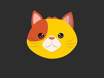 Cat Head Mascot Design