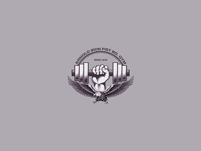 Fitness & Health Club - Gym Logo