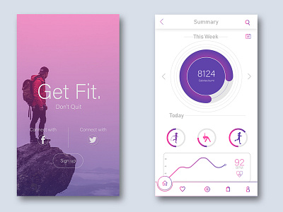 Fitness Tracker app