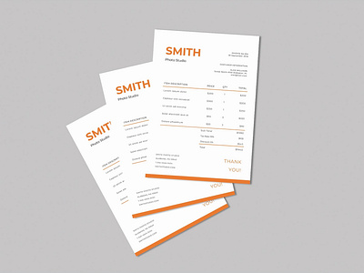Free MS Word Invoice Bill Template