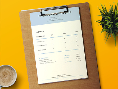 Invoice Template in MS Word (FREEBIES) bill template billing business invoice design doc formal invoice free bill template free billing template free invoice free invoice template freebie freebies freelance freelancer invoice invoice invoice design invoice freebies