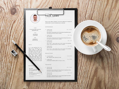 Free Clean Universal Resume Template freebie freebies resume resume clean resume cv resume design resume template