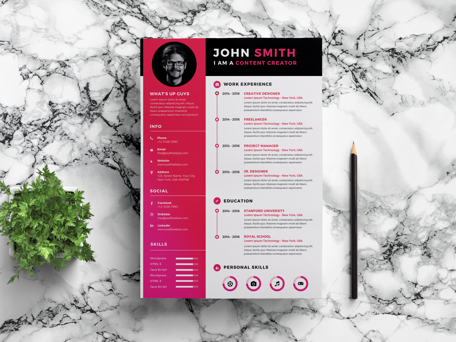 Free Timeline Infographic Resume Template by Alan Henderson on Inside Infographic Cv Template Free