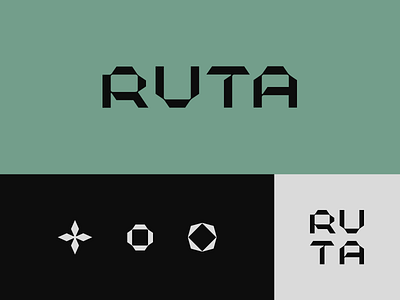 RUTA - Visual identity branding cosmetic graphic design logo