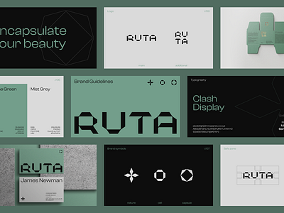 RUTA - Visual identity adobe illustrator branding design graphic design logo vector