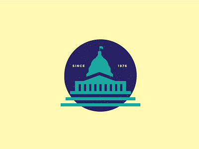 government mark capitol building government icon illustration logo mark
