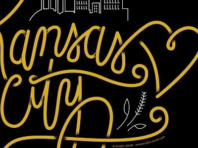 Kansas City lettering