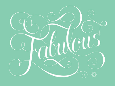 "fabulous" talk by a lettering queen calligraphic lettering type