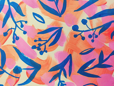 Pattern painting floral painting pattern surface design
