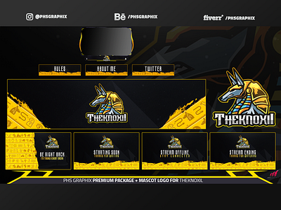 Full Twitch Package For THEKNOXII