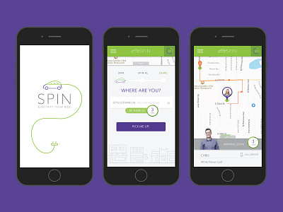 SPIN ride share app