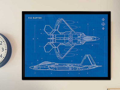 Raptor Plane Blueprint