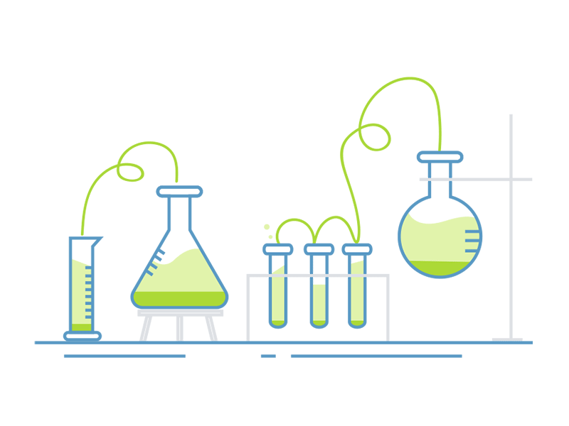 Science Scene beaker bubbles science tesing test tubes