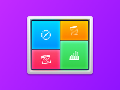 Application Icon for Switchem colorful design create ready-made workspaces everyday tasks group high sierra icon mac app macos application osx smart automation software ui ux windows