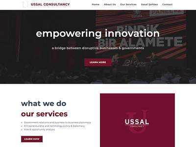 Ussal Consultancy - Web Design