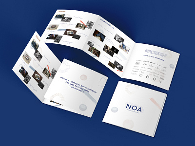 NOA 2.0 - Self Branding agency brand branding concept corporate branding corporate brochure corporate identity design graphic graphic design graphic design brand layout layout design logo logo design trifold trifold brochure typography