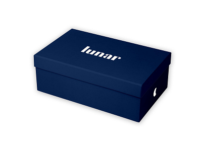 Lunar Shoes - Branding brand branding corporate branding corporate identity design graphic deisgn logo logo design lunar shoe shoe brand shoebox