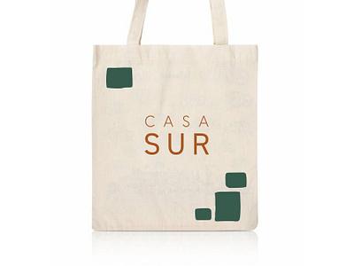 CasaSUR - Branding bag bag design boutique hotel brand branding corporate branding corporate identity design hotel branding logo tote bag