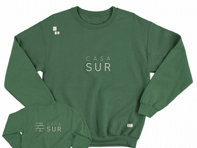 CasaSUR - Branding boutique hotel branding corporate branding corporate identity design hotel branding logo sweatshirt tshirt tshirt design