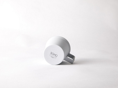 Soho Ceramic Collection - Branding brand branding ceramic corporate branding corporate identity design cup logo minimal minimalist logo soho