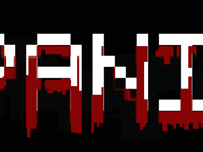 Panic Room Logo design game pixelart unity