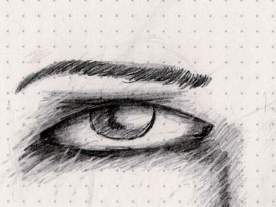 Face eye face shading sketch sketch-a-day tones woman