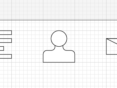 Profile Icon design icon illustrator portfolio profile site