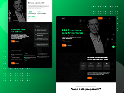 AAA Experience - Landing Page