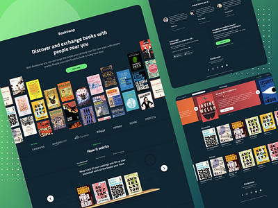 Bookswap - Landing Page