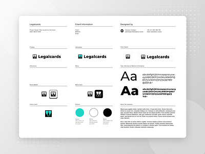 Legalcards - Unused branding alternative black and white brand brand identity branding dark design design system high contrast light logo