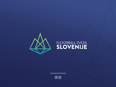 Corporate identity for Slovenian Floorball Association