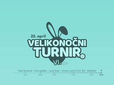 Easter floorball cup 2019 easter floorball graphic design graphics innebandy salibandy slovenia slovenija tournament unihockey