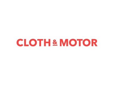 Cloth&Motor Logo