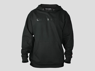 Cloth&Motor Black on Black Hoody