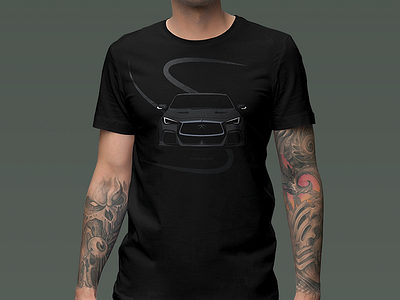 Infiniti Q60 T-Shirt Design car coupe g37 gtr infiniti nissan q60 sports car