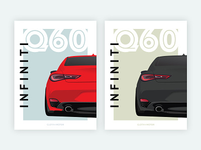 Infiniti Q60 Posters automotive car infiniti posters q60