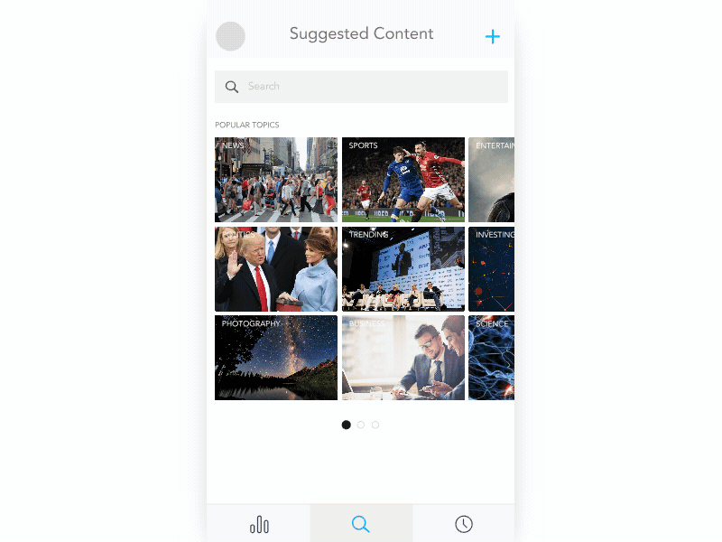 Pull to refresh - InVision Studio app gesture invision ios loading pagemodo pull refresh studio