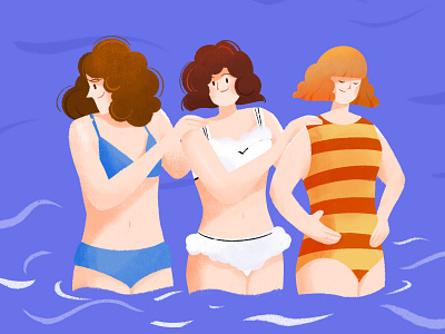 Summer is coming to an end illustration