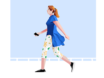Take A Walk illustration 插图