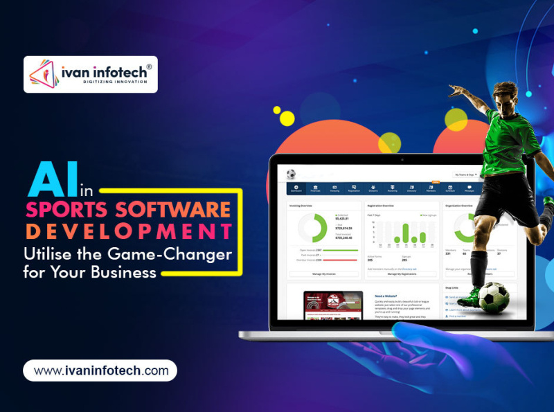 AI in Sports Software Development by Ivan Infotech on Dribbble