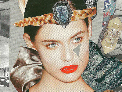 Emperatriz alexiacas art collage eyes queen