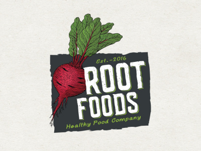 Root Food Logo Design