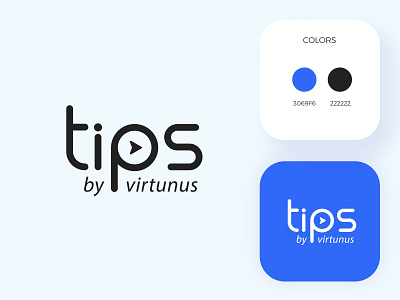 Tips Logo New Concept branding design illustration logo ui vector