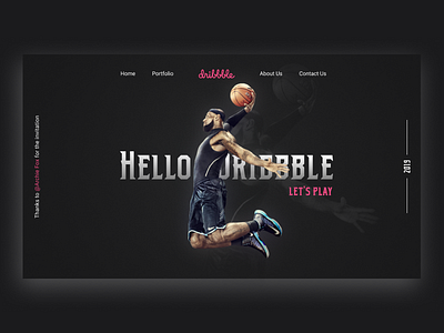 Hello Dribbble