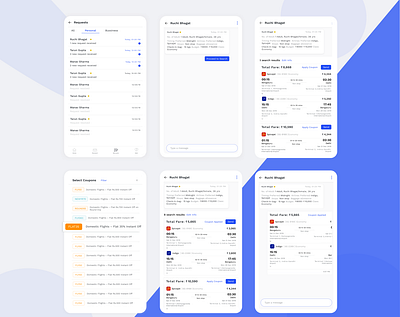 Agent Booking app booking app design ui