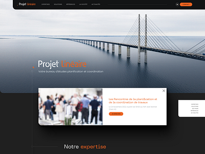 Projet linéaire — Home page