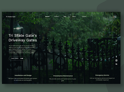 Website_header_UI app design minimal type typography ui ux web website