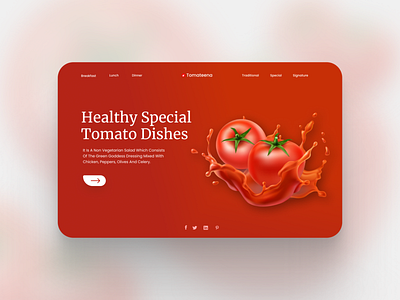 Food Website UI colorful design food website header modern simplicity ui ui design ux ux design web web design web ui website website concept website design