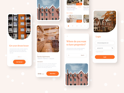 Property dealing App UI